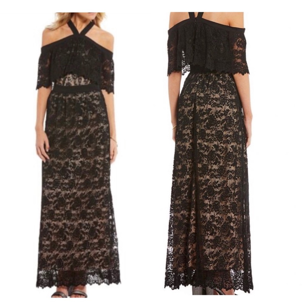 Lucy Paris maxi lace dress size XS